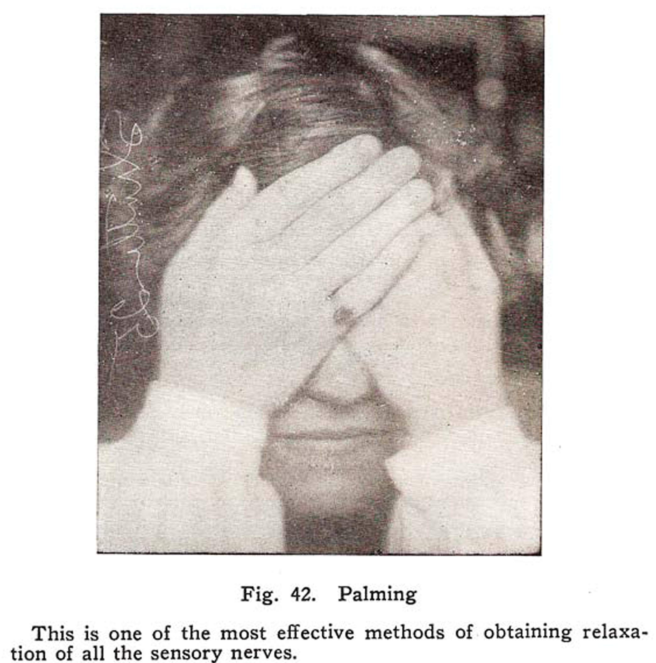Palming, From Dr. Bates Book. Relaxation, Memory, Imagination, Visualization and Other Mind, Body, Sprit Strengthening